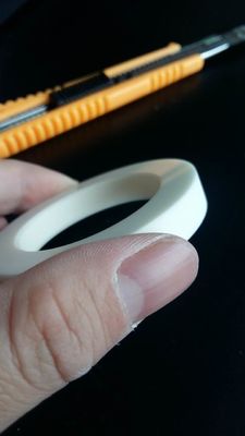 Isolateurs électriques en céramique mécaniques anneau de joint 1300HV de zircone de précision