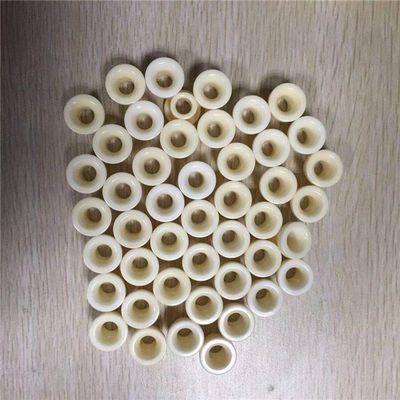 Tubes en céramique de zircone de la haute précision 6.0g/cm3 ZrO2 baguant la douille