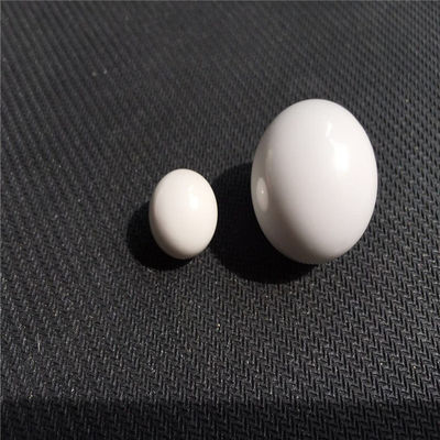 Rapport précision blanche pure de boules en céramique de valve de la valve 60mm de la haute