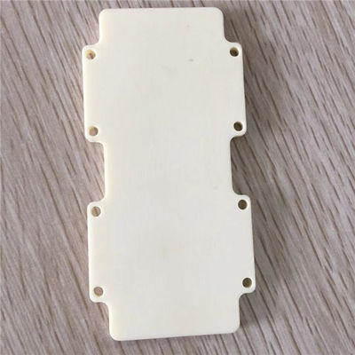 Plat en céramique de substrat d'alumine de zircone en céramique à hautes températures de disque