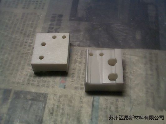 Pièces en céramique en bloc de la précision 1300HV de zircone en céramique assimilable par machine de cube