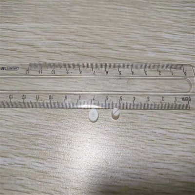 Les tubes en céramique de zircone minuscule de haute résistance de fracture plaquent 0,01% adonné à la boisson