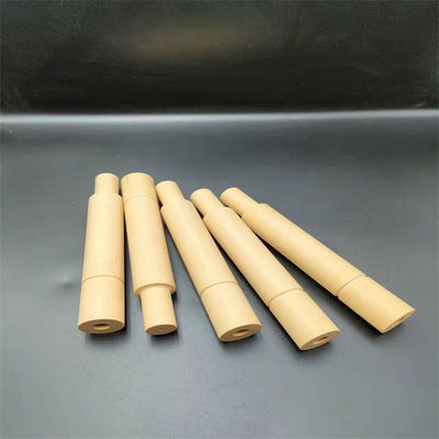 Le magnésium en céramique de haute température de tubes de zircone jaune a stabilisé