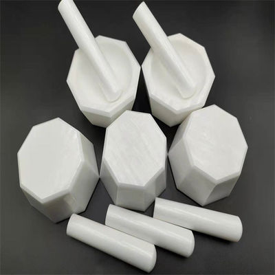 Dureté élevée de mortier en céramique libre de zircone de pollution