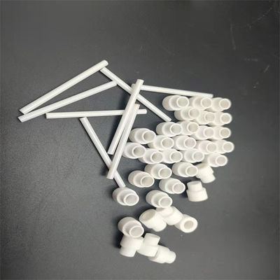 Corrosion de tube en céramique d'alumine de haute précision anti